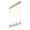 Lucide KLIGANDE Hanglamp LED Goud, 5-lichts