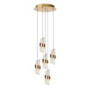 Lucide KLIGANDE Hanglamp LED Goud, 5-lichts