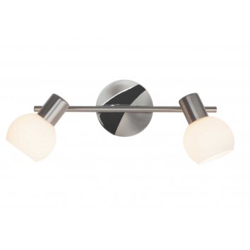 Brilliant Tiara Spotbalk plafond Wit, 2-lichts