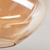 Mertola Plafondlamp, Kogellampje Amber, 1-licht