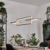 Odeon Hanglamp, Hanglamp LED Zilver, 3-lichts