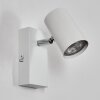 Gesteira Wandlamp, Muurspot Wit, 1-licht