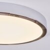 Finsrud Plafondlamp LED Chroom, 1-licht