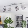 Ailer Plafondlamp, Plafondspot Chroom, 4-lichts