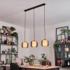 Gutdalen Hanglamp, Hanglamp Goud, Zwart, 3-lichts