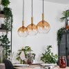 Grovsta Hanglamp, Kogellampje, Hanglamp Goud, Zwart, 3-lichts