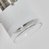 Maren Wandlamp, Muurspot LED Chroom, Nikkel mat, 1-licht