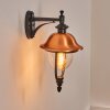 Gascon Wandlamp voor buiten, Wandlamp Koperkleurig, Zwart, 1-licht