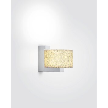 Serien Lighting REEF WALL HAL Muurlamp roestvrij staal, 1-licht