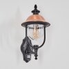 Gascon Wandlamp voor buiten, Wandlamp Koperkleurig, Zwart, 1-licht, Bewegingsmelder