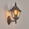 Naofe Wandlamp voor buiten, Wandlamp Zwart, Zilver, 1-licht