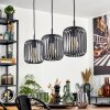 Bystrup Hanglamp, Hanglamp Zwart, 3-lichts