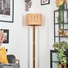 Granja Staande lamp Bruin, Natuurlijke kleuren, Zwart, 1-licht