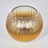 Koyoto Reserve glas 15 cm Goud, Duidelijk