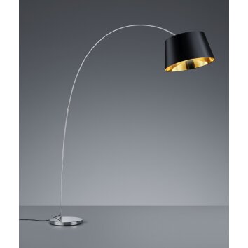 Trio LINZ Staande lamp Chroom, 1-licht