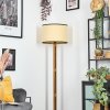 Chellas Staande lamp Bruin, Natuurlijke kleuren, Zwart, 1-licht