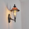 Gascon Wandlamp voor buiten, Wandlamp Koperkleurig, Zwart, 1-licht, Bewegingsmelder