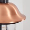 Gascon Wandlamp voor buiten, Wandlamp Koperkleurig, Zwart, 1-licht