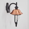 Gascon Wandlamp voor buiten, Wandlamp Koperkleurig, Zwart, 1-licht