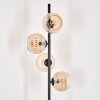 Koyoto Hanglamp, Wandlamp 50 cm Koperkleurig, 4-lichts