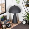 Paddenstoel look  Nor Staande lamp, Pad licht Hout licht, Zwart, 1-licht