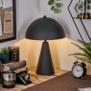 Paddenstoel look  Nor Staande lamp, Pad licht Hout licht, Zwart, 1-licht