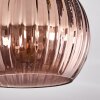 Koyoto Plafondlamp, Kogellampje 30 cm Goud, Zwart, 3-lichts