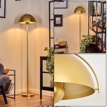 Guttsta Staande lamp Goud, 1-licht