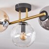 Gastor Plafondlamp, Staande lamp 30 cm Goud, Natuurlijke kleuren, 1-licht