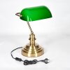 Havsta Bureaulamp, Tafellamp Messing, 1-licht