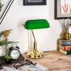 Havsta Bureaulamp, Tafellamp Goud, 1-licht