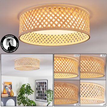 Barroco Plafondlamp, Hanglamp, Staande lamp Wit, 4-lichts