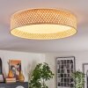 Barroco Plafondlamp LED Natuurlijke kleuren, Wit, 1-licht, Afstandsbediening