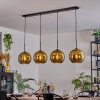 Koyoto Hanglamp, Kogellampje, Hanglamp Goud, 4-lichts