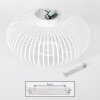 Oravi Plafondlamp Wit, 1-licht