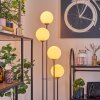 Gastor Staande lamp Hout donker, 4-lichts