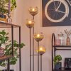 Koyoto Staande lamp Hout donker, 4-lichts