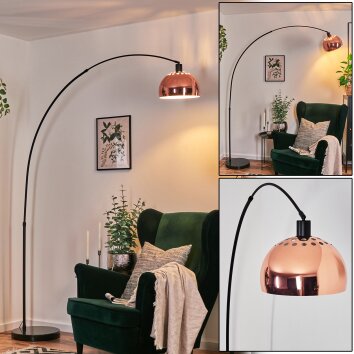 Baloca Staande lamp Zwart, 1-licht