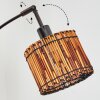 Cando Staande lamp Chroom, Zwart, 5-lichts