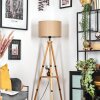 Soungou Staande lamp Natuurlijke kleuren, Zwart, 1-licht