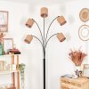 Soungou Staande lamp Zwart, Wit, 5-lichts