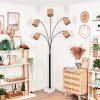 Soungou Staande lamp Zwart, Wit, 5-lichts