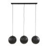 Zip Hanglamp Zwart, 3-lichts