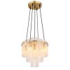 Globo Gorley Hanglamp Goud, 5-lichts