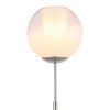 Globo Barry Staande lamp Chroom, Nikkel mat, 1-licht