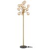 Globo Riha Staande lamp Goud, Messing, 12-lichts