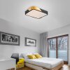 Lichten Direct BILA Plafondlamp LED Zwart, 1-licht