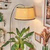 Chellas Staande lamp Chroom, Zwart, 1-licht