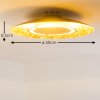 Mala Plafondlamp LED Goud, 1-licht