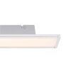 Globo BURGOS Wandlamp LED Nikkel mat, 1-licht